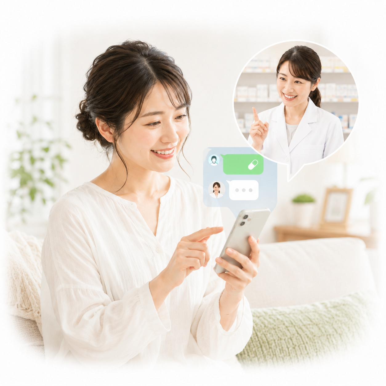 LINEでお薬相談